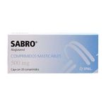 Sabro-500-mg-20-Comprimidos-Masticables-