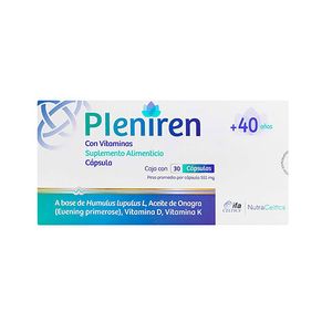 Pleniren 551 mg 30 Capsulas