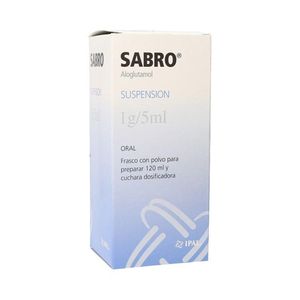 Sabro Suspension 1 g / 5 mL Frasco con 120 mL
