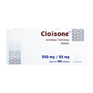Cloisone 250 mg / 25 mg 100 Tabletas