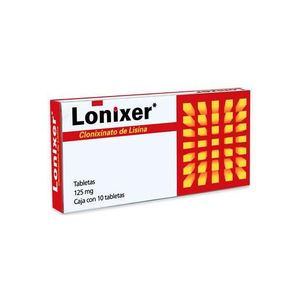 Lonixer Clonixinato De Lisina 125 mg 10 Tabletas