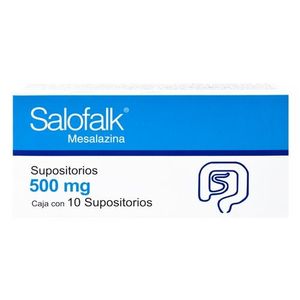 Salofalk 500 mg 10 Supositorios