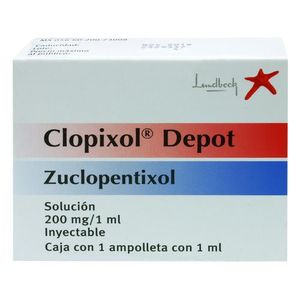 Clopixol Depot Solucion 200 mg / 1 mL 1 Ampolleta