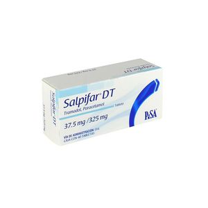 Salpifar DT 37.5 / 325 mg 40 Tabletas