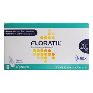 Floratil 200 mg 6 Capsulas