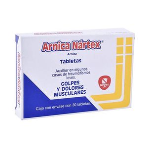 Arnica Nartex 30 Tabletas