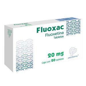Fluoxac 20 mg 20 Tabletas