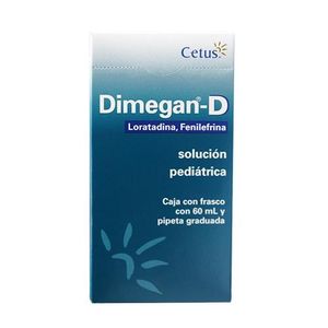 Dimegan-D Solucion Pediatrica 0.5 mg / 2 mg 60 mL