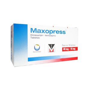 Maxopress 40 mg / 10 mg 14 Tabletas
