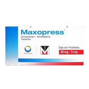 Maxopress 40 mg / 5 mg 14 Tabletas