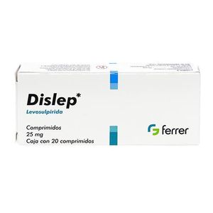 Dislep 25 mg 20 Comprimidos