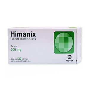 Himanix Hidroxiclroquina 200 mg 20 Tabletas