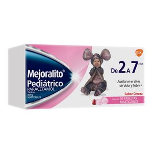 Mejoralito 80 mg 30 Tabletas Masticables