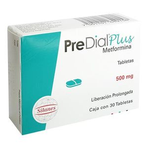 Predial Plus 500 mg 30 Tabletas