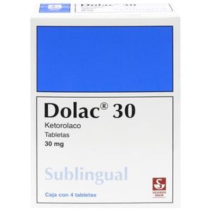 Dolac 30 mg 4 Tabletas