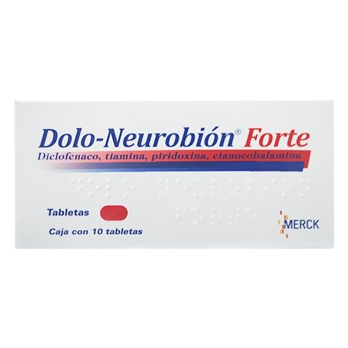 Dolo Neurobion Forte 10 Tabletas - Farmacias Klyns