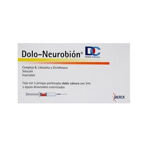 Dolo Neurobion DC Solucion Inyectable 3 Jeringas Prellenadas