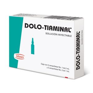 Dolo Tiaminal Solucion Inyectable 3 Ampolletas