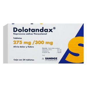 Dolotandax 275 mg / 300 mg 24 Tabletas