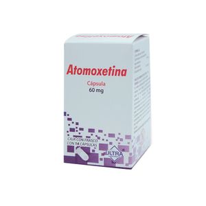 Atomoxetina 60 mg 14 Capsulas