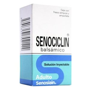 Senociclin Balsamico Solucion Adulto 1 Ampolleta de 3 mL