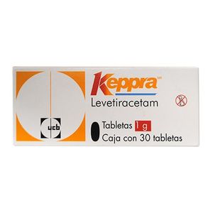 Keppra 1 gr 30 Tabletas