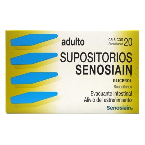 SUPOSITORIOS SENOSIAIN ADULTO - PLM