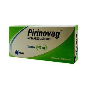 Pirinovag Metamizol Sodico 500 mg 10 Tabletas