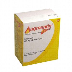 Augmentin Suspension 600 mg / 42.9 mg / 5 mL 50 mL