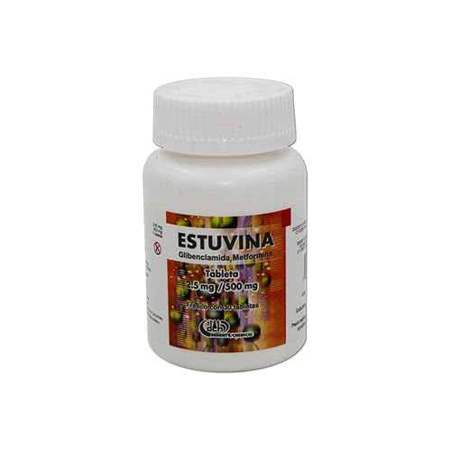 Estuvina-Glibenclamida-2.5-mg---Metformina-500-mg-30-Tabletas