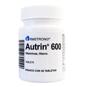 Autrin 600 mg 36 Tabletas