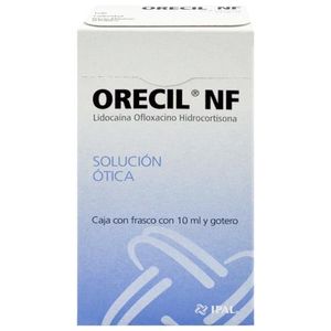 Orecil NF Solucion Otica Frasco con 10 mL