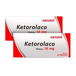 Ketorolaco Sanavi 10 mg 10 Capsulas