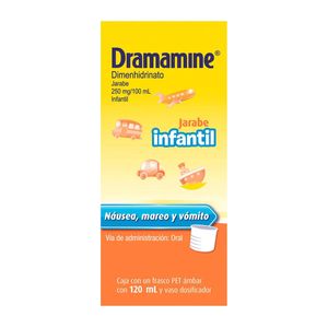 Dramamine 250 mg/100 mL Jaraba Infantil 120 mL