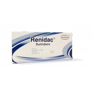 Renidac Sulindaco 200 mg 20 Tabletas