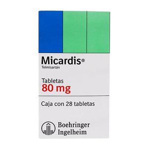 Micardis 80 mg 28 Tabletas