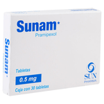 Sunam-Pramipexol-0.5-mg-30-Tabletas-