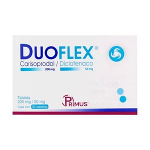 Duoflex 200 mg /50 mg 30 Tabletas
