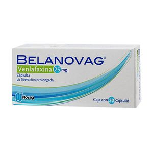 Belanovag Venlafaxina 75 mg 20 Capsulas