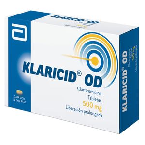 Klaricid Od 500 mg 10 Tabletas