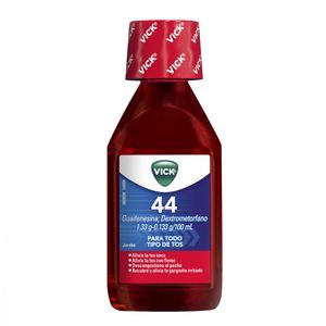 Vick 44 Jarabe 1.33 g - 0.133 g / 100 mL 120 mL