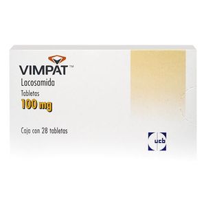 Vimpat 100 mg 28 Tabletas