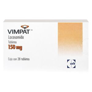 Vimpat 150 mg 28 Tabletas