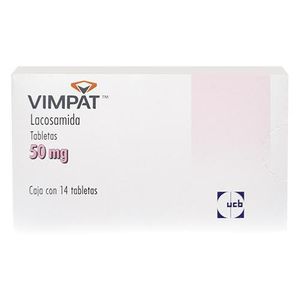 Vimpat 50 mg 14 Tabletas