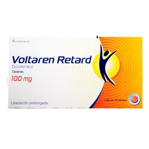 Voltaren Retard 100 mg 30 Tabletas