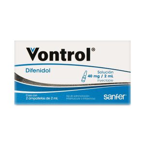 Vontrol Solucion Inyectable 40 mg / 2 ml 2 Ampolletas