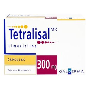 Tetralisal 300 mg 20 Capsulas