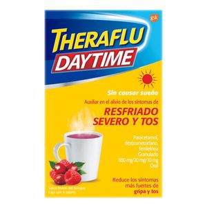 Theraflu Daytime 650 mg / 20 mg / 10 mg 6 Sobres