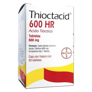 Thioctacid 600 mg 30 Tabletas