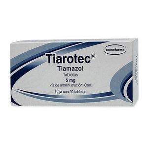 Tiarotec Tiamazol 5 mg  20 Tableta